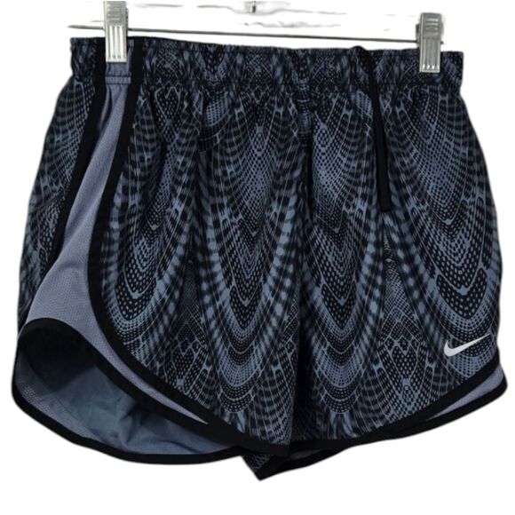 Nike Tempo Women's 3" Brief-Lined Running Shorts Slate Print Dri-Fit Athletic XS - Picture 2 of 10